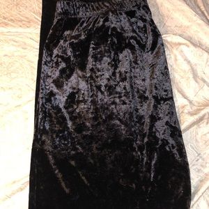 Velvet Black Forever 21 Leggings